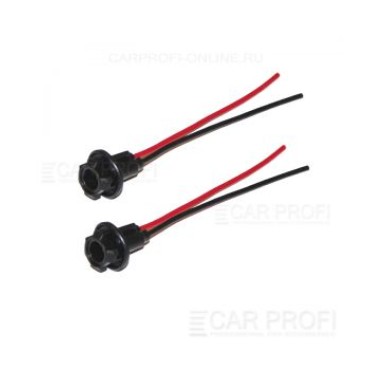 Разъем герметичный с проводом 0.75мм² на 2 контакта